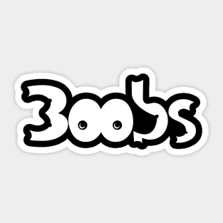 Boobs 3 Sticker